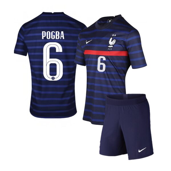 PACK JUNIOR FRANCE DOMICILE POGBA 2020-2021