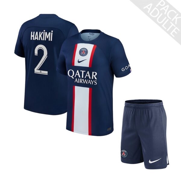 PACK PSG DOMICILE HAKIMI ADULTE 2022-2023