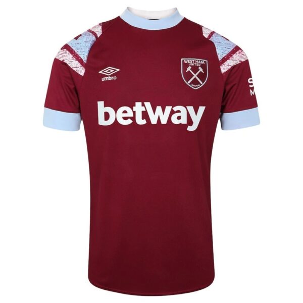 MAILLOT WEST HAM DOMICILE 2022-2023