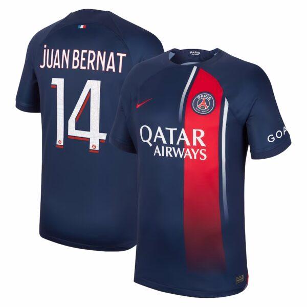 MAILLOT PSG DOMICILE JUAN BERNAT 2023-2024