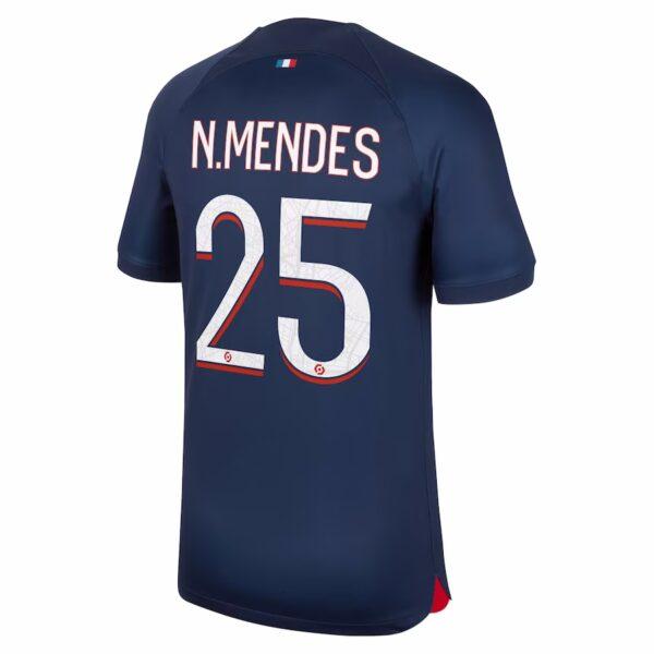 MAILLOT PSG DOMICILE NUNO MENDES 2023-2024