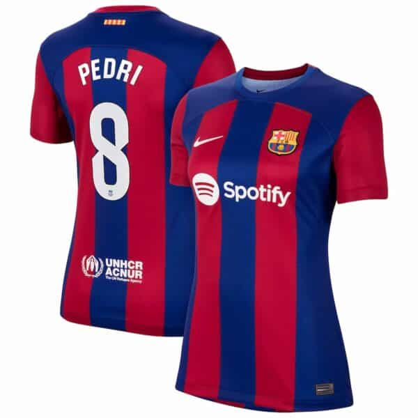 MAILLOT FC BARCELONE DOMICILE FEMME PEDRI 2023-2024