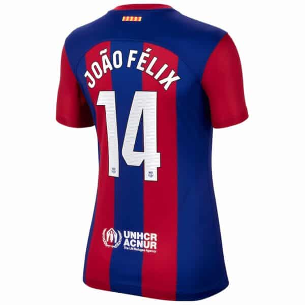 MAILLOT FC BARCELONE DOMICILE FEMME JOAO FELIX 2023-2024