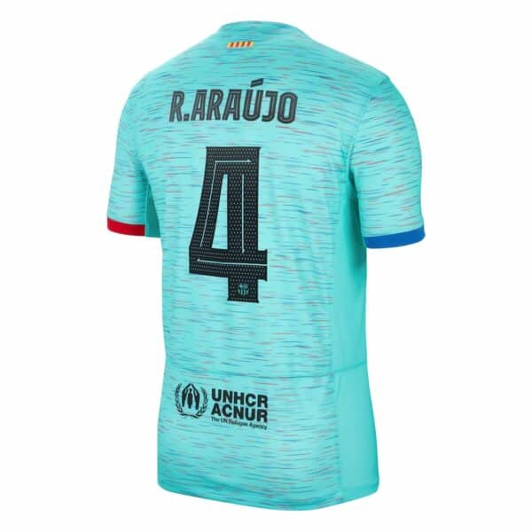 PACK FC BARCELONE THIRD RONALD ARAUJO ADULTE 2023-2024