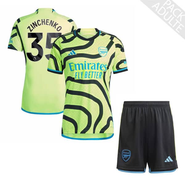 PACK ARSENAL EXTERIEUR ZINCHENKO ADULTE 2023-2024