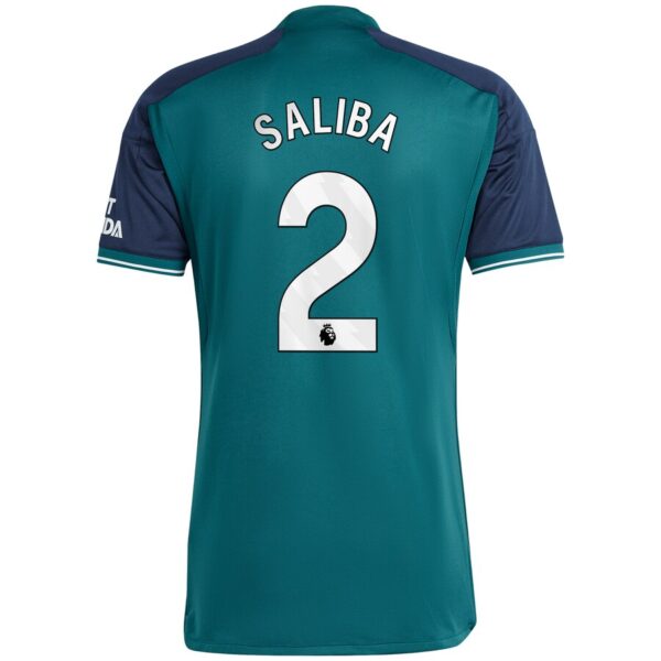 PACK ARSENAL THIRD SALIBA ADULTE 2023-2024