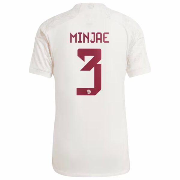 PACK BAYERN MUNICH THIRD MINJAE ADULTE 2023-2024