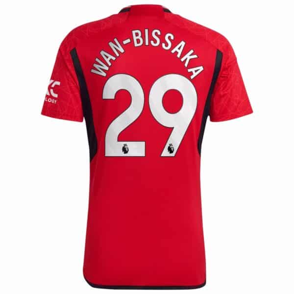 MAILLOT MANCHESTER UNITED DOMICILE WAN-BISSAKA 2023-2024