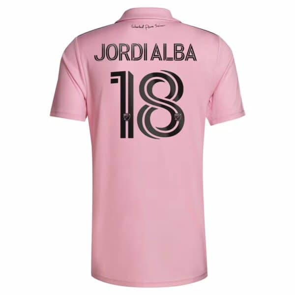 MAILLOT INTER MIAMI JORDI ALBA DOMICILE 2023-2024