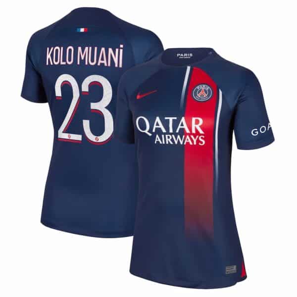 MAILLOT PSG DOMICILE FEMME KOLO MUANI 2023-2024