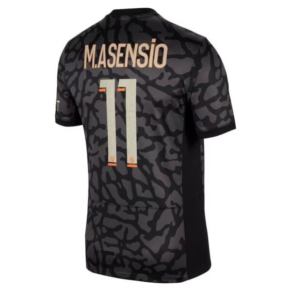 MAILLOT PSG THIRD MARCO ASENSIO 2023-2024