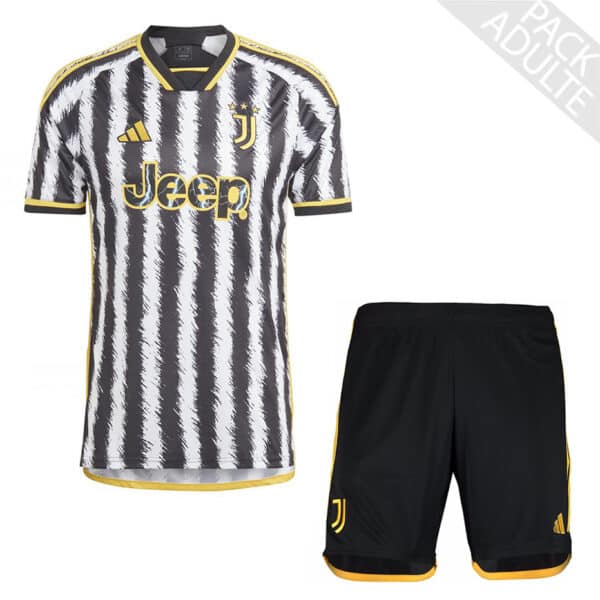 PACK JUVENTUS DOMICILE ADULTE 2023-2024