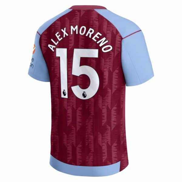 PACK ASTON VILLA DOMICILE ALEX MORENO ADULTE 2023-2024