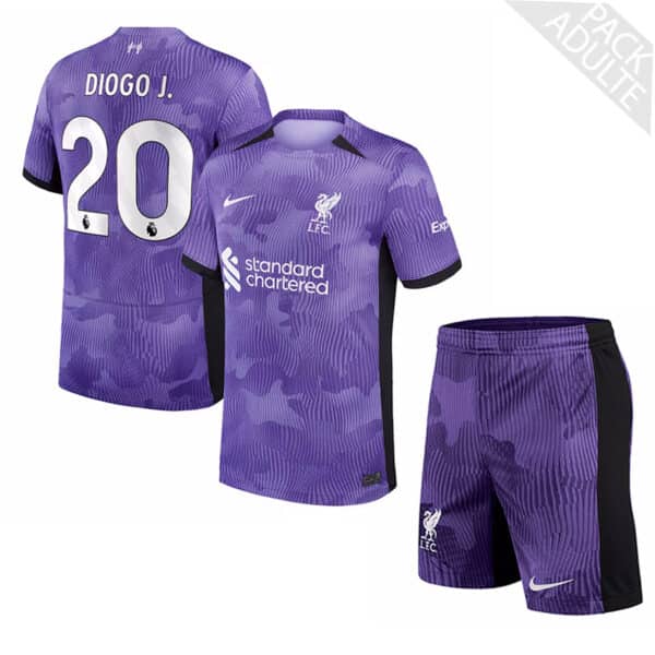 PACK LIVERPOOL THIRD DIOGO JOTA ADULTE 2023-2024