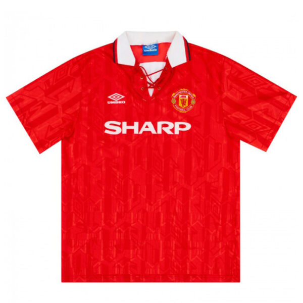 MAILLOT RETRO MANCHESTER UNITED DOMICILE SAISON 1992-1994