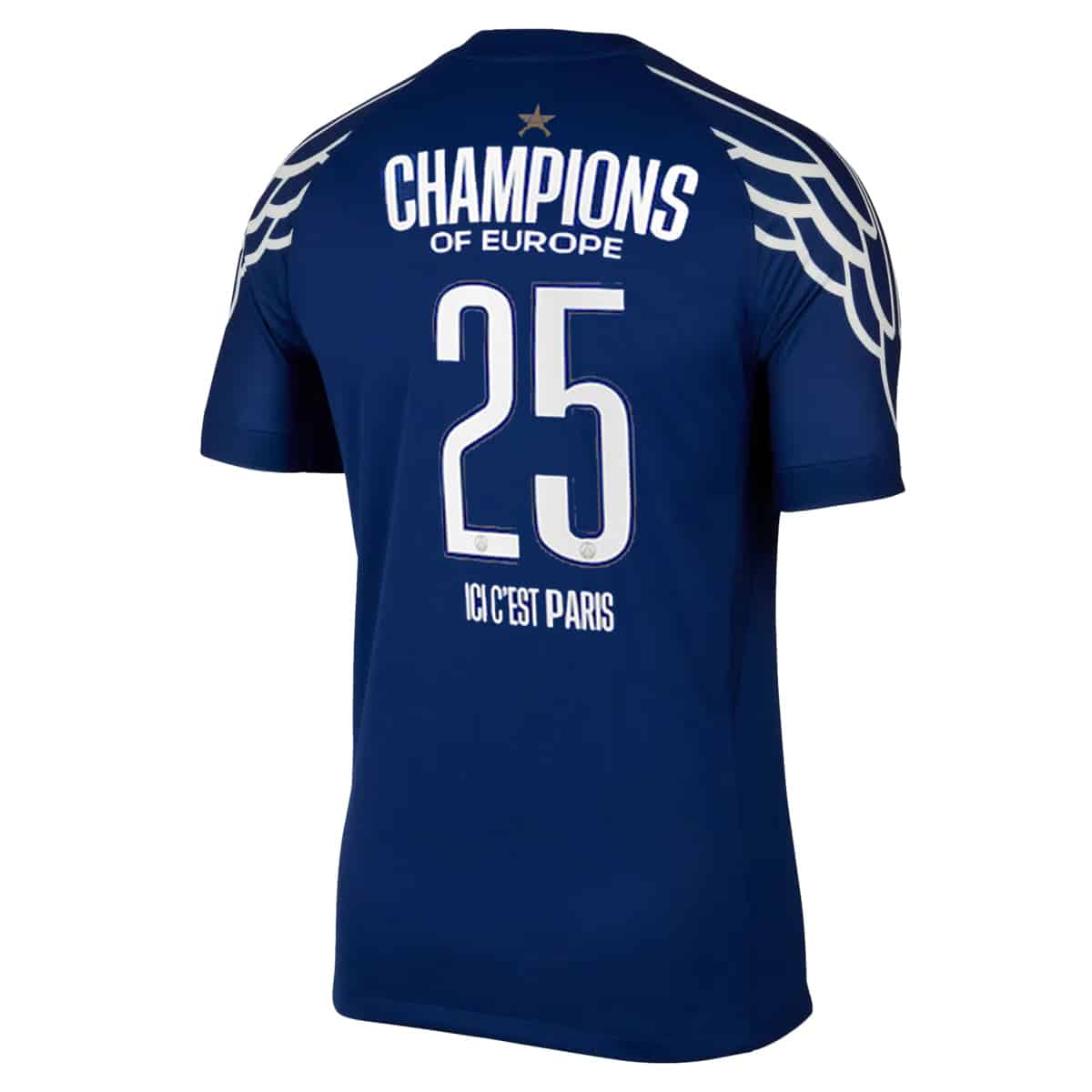 MAILLOT PSG 4TH 1 ETOILE FLOCAGE CHAMPION SAISON 2024-2025