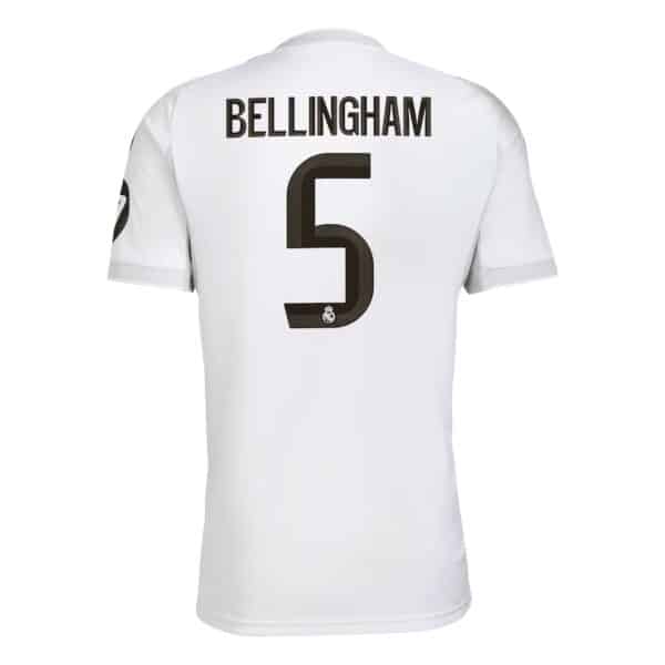 MAILLOT REAL MADRID DOMICILE BELLINGHAM SAISON 2025-2026