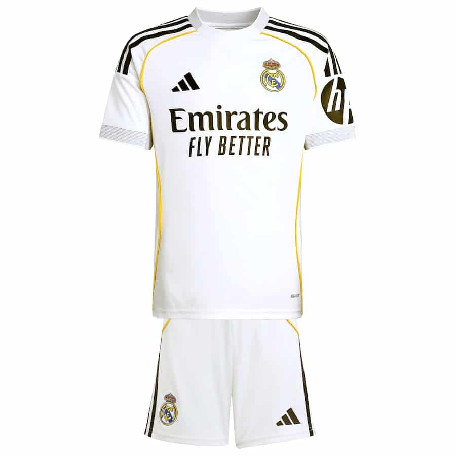 PACK JUNIOR REAL MADRID DOMICILE VINICIUS 2025-2026