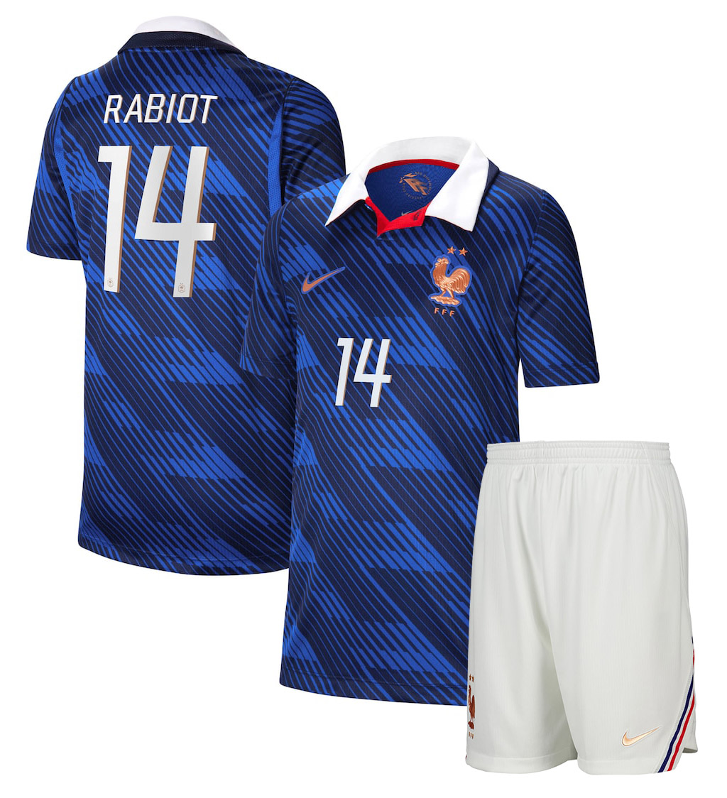 PACK JUNIOR FRANCE RABIOT DOMICILE 2026-2027 PACK JUNIOR FRANCE RABIOT DOMICILE 2026-2027